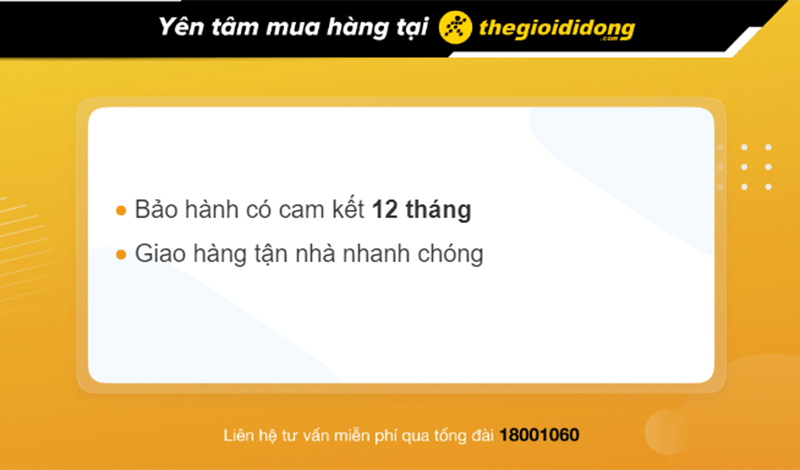 Bạn có thể yên tâm mua hàng tại Thế Giới Di Động